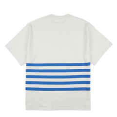 ST-95 x Anna Bergonzini  Stripe T-Shirt Off White - Parasol Store