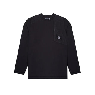 ST95 L/S Pocket Tee Black ST95