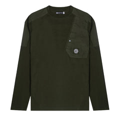ST95 L/S Seasonal Tee Dark Green - Parasol Store