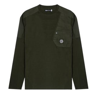 ST95 L/S Seasonal Tee Dark Green - Parasol Store