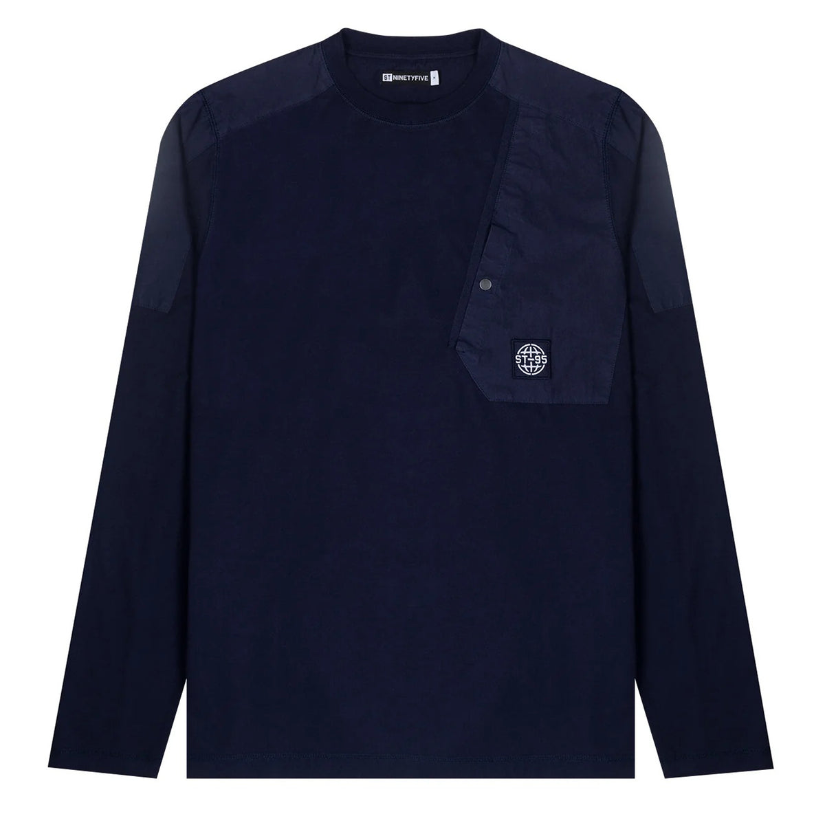 ST95 L/S Seasonal Tee Navy – Parasol Store
