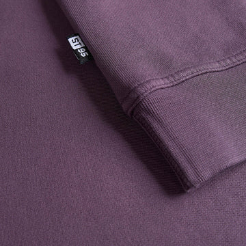 ST95 Luna Nucleo Oversized Crew Sweatshirt Plum