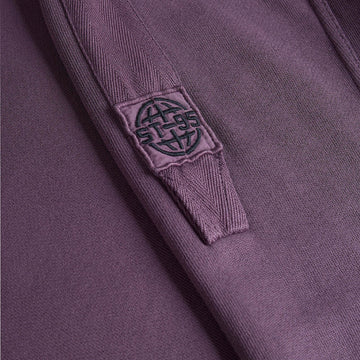 ST95 Luna Nucleo Oversized Crew Sweatshirt Plum