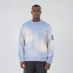 ST95 Adige Crew Knit Sweater Thermo Blue - Parasol Store