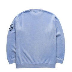 ST95 Adige Crew Knit Sweater Thermo Blue - Parasol Store