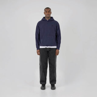 ST95 Alcantara Patch Back Hoodie Navy - Parasol Store