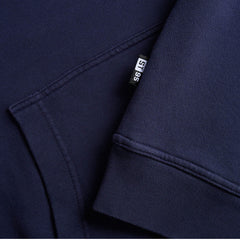 ST95 Alcantara Patch Back Hoodie Navy - Parasol Store