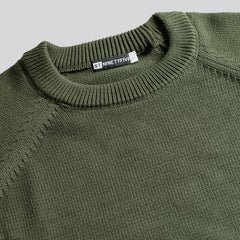 ST95 Bolsena Knit Sweater Four Leaf Clover - Parasol Store