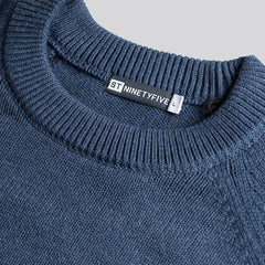 ST95 Bolsena Knit Sweater Navy - Parasol Store