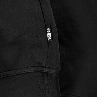 ST95 Luna Nucleo Oversized Crew Sweatshirt Black - Parasol Store