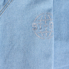 ST95 Misa Denim Shirt Washed Blue - Parasol Store