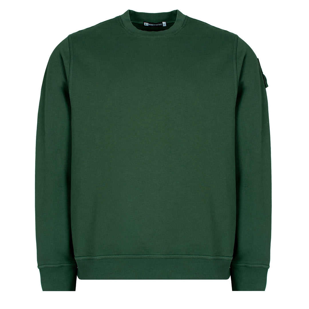 ST95 Nucleo Tierra Crew Sweat Dark Green - Parasol Store