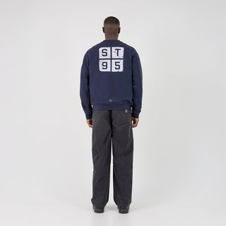ST95 Ormodeo Crew Sweatshirt Navy - Parasol Store