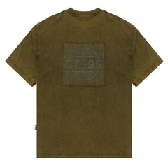 ST95 SS Toppa Tee Heavy Wash Black - Parasol Store