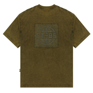 ST95 SS Toppa Tee Heavy Wash Black - Parasol Store