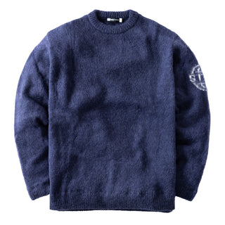 ST95 Solare Crew Knit Sweater Navy - Parasol Store