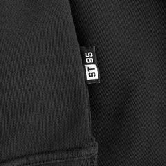 ST95 Sole Nucleo Oversized Hoodie Black - Parasol Store