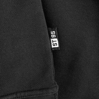 ST95 Sole Nucleo Oversized Hoodie Black - Parasol Store