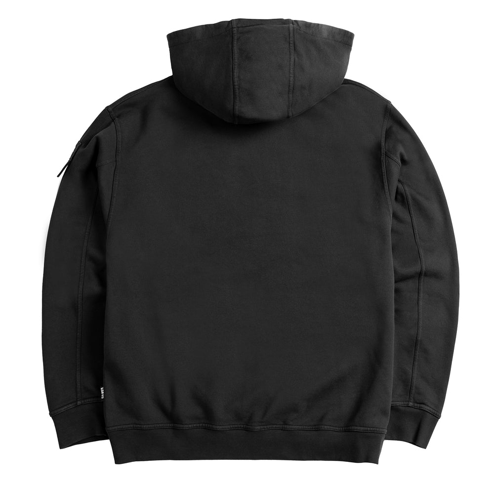 ST95 Sole Nucleo Oversized Hoodie Black - Parasol Store