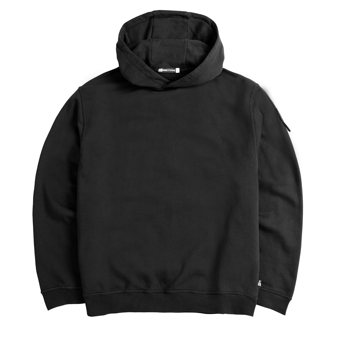ST95 Sole Nucleo Oversized Hoodie Black - Parasol Store