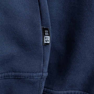 ST95 Sole Nucleo Oversized Hoodie Navy - Parasol Store