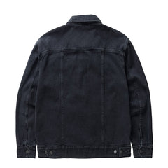 ST95 Ticino Denim Jacket Washed Black - Parasol Store