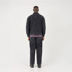 ST95 Ticino Denim Jacket Washed Black - Parasol Store