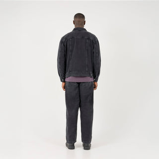 ST95 Ticino Denim Jacket Washed Black - Parasol Store