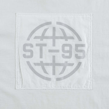 ST95 Urano Patch Oversized SS T-shirt Off White - Parasol Store