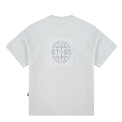 ST95 Urano Patch Oversized SS T-shirt Off White