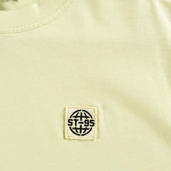 ST95 Urano Patch Oversized SS T-shirt Pale Green - Parasol Store