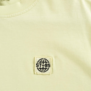 ST95 Urano Patch Oversized SS T-shirt Pale Green - Parasol Store