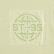 ST95 Urano Patch Oversized SS T-shirt Pale Green - Parasol Store