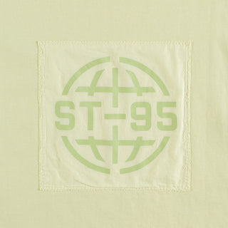 ST95 Urano Patch Oversized SS T-shirt Pale Green - Parasol Store