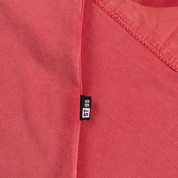 ST95 Urano Patch Oversized SS T-shirt Washed Red - Parasol Store