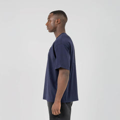 ST95 Urano Patch Oversized T-shirt Navy - Parasol Store