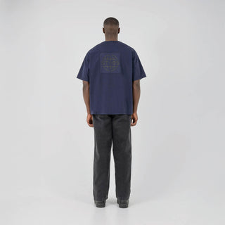 ST95 Urano Patch Oversized T-shirt Navy