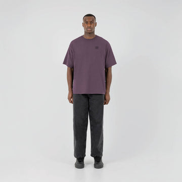 ST95 Urano Patch Oversized T-shirt Plum