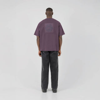 ST95 Urano Patch Oversized T-shirt Plum