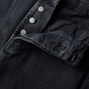 ST95 Volturno Baggy Jean Washed Black - Parasol Store