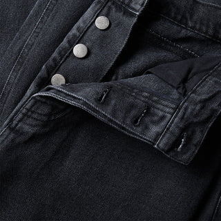 ST95 Volturno Baggy Jean Washed Black - Parasol Store