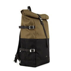 Sandqvist Icon Rolltop Backpack 16" Multi Olive