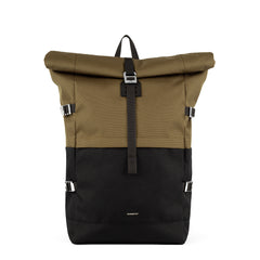 Sandqvist Icon Rolltop Backpack 16" Multi Olive