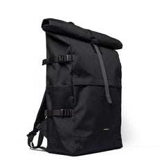 Sandqvist Icon Rolltop Backpack Large Black - Parasol Store