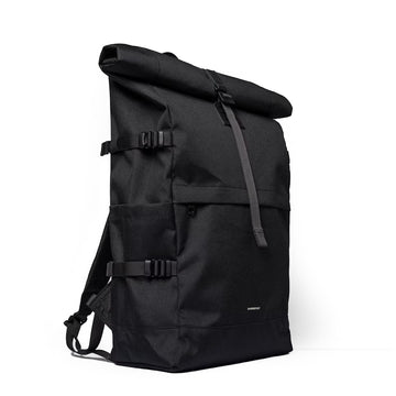 Sandqvist Icon Rolltop Backpack Large Black - Parasol Store