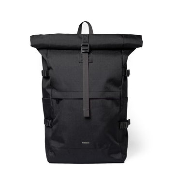 Sandqvist Icon Rolltop Backpack Large Black - Parasol Store