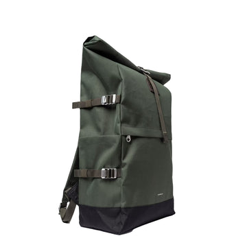 Sandqvist Icon Rolltop Backpack Large Dawn Green