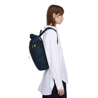 Sandqvist Icon Rolltop Backpack Medium Navy - Parasol Store