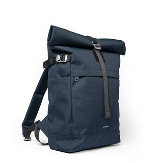 Sandqvist Icon Rolltop Backpack Medium Navy - Parasol Store