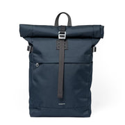 Sandqvist Icon Rolltop Backpack Medium Navy - Parasol Store